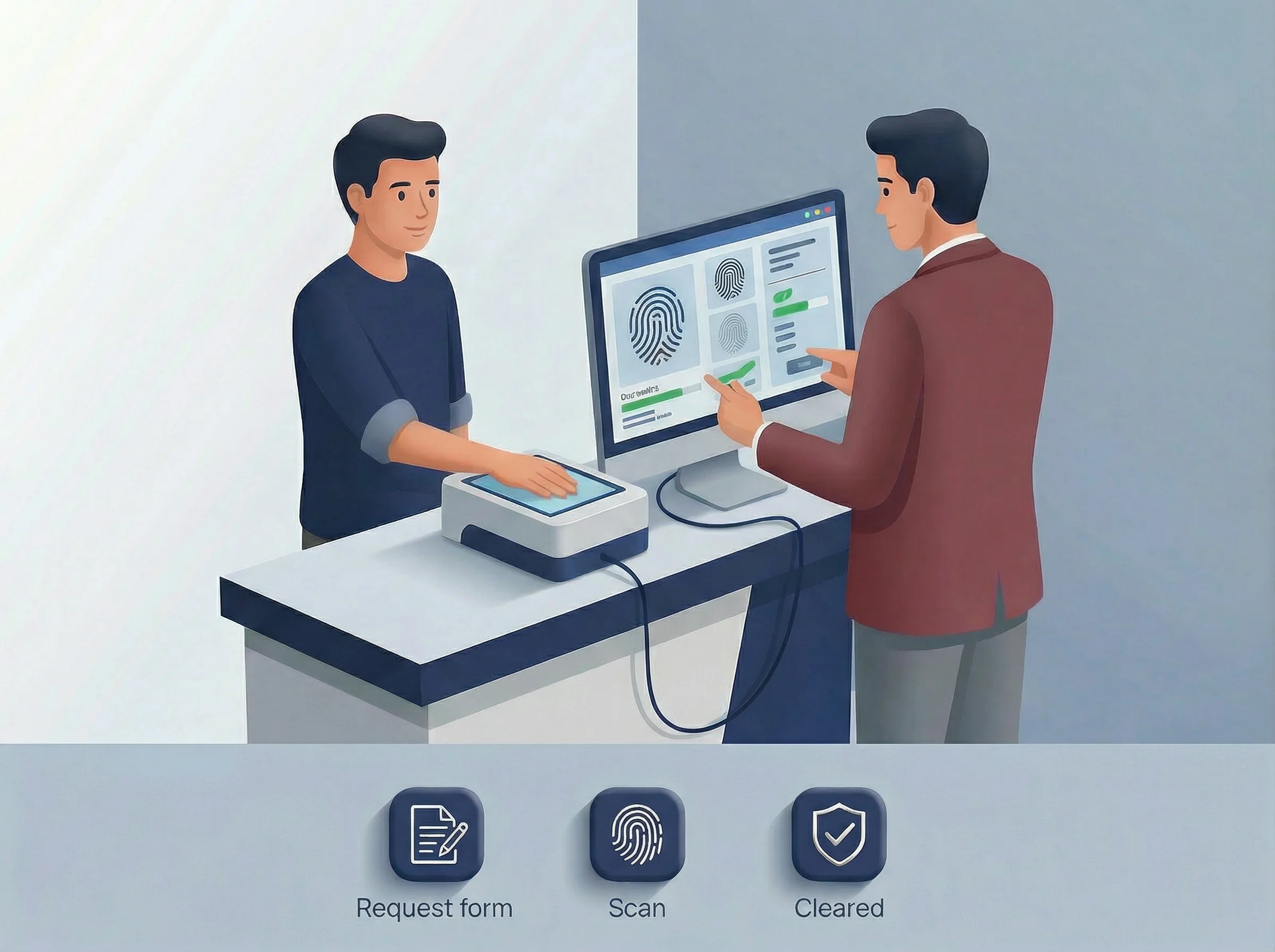 Live Scan fingerprinting in Granada Hills and Porter Ranch
